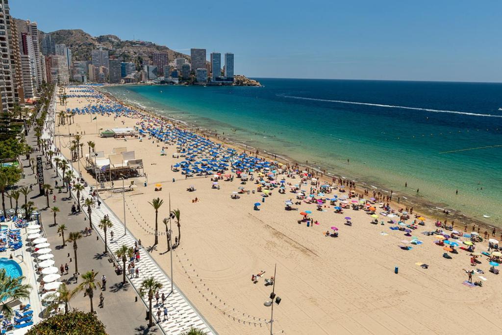 Las Palmeras 15A Apartment Benidorm Luaran gambar